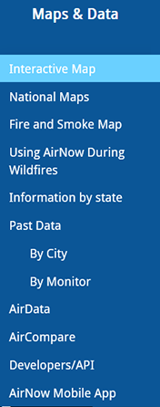 Maps and Data - Interactive Map Dropdown